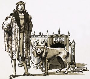Niche gothique pour chien - English School
