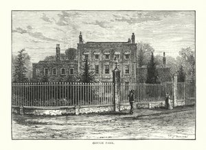 Gough Park (gravure) - English School