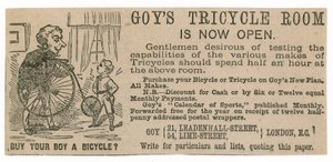 Salle de tricycles de Goys - English School