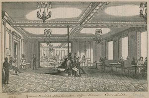 Grand British and Continental Coffee House, Cornhill - English School