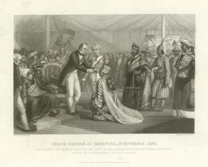 Grand Durbar à Cawnpore, 3 novembre 1859