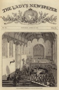 Grande conférence des dissidents à Crosby Hall, Londres, 1847 - English School