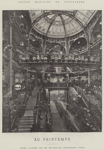 Grands Magasins de Nouveautés au Printemps - English School