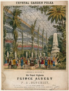 Grande Exposition, 1851, Polka du Jardin de Cristal - English School