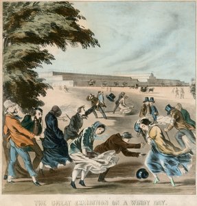 Grande Exposition par une Journée Venteuse, 1851