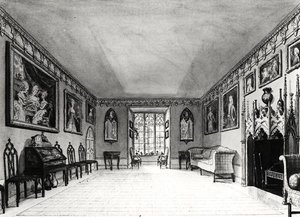 Grand salon de Strawberry Hill - English School