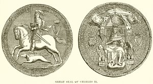 Grand Sceau de Charles II - English School