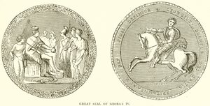 Grand Sceau de George IV - English School