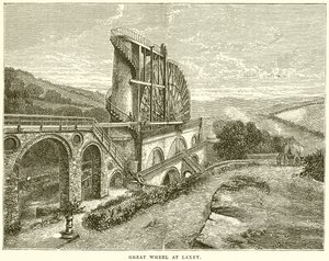 Grande roue à Laxey - English School