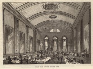 Grand hall du Temple Club, Londres - English School