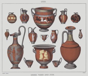 Vases et cruches grecs - English School