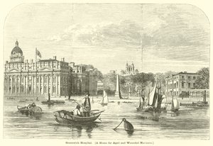 Hôpital de Greenwich, un foyer pour marins âgés et blessés