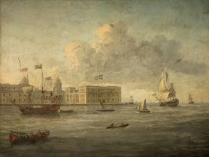 Hôpital de Greenwich, où se trouve le yacht royal - English School