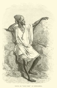 Griot, ou homme saint de Sénégambie - English School