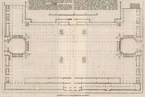 Plan du sol du bâtiment de l