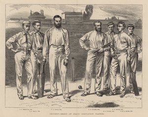 Groupe de joueurs amateurs de premier plan - English School