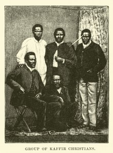 Groupe de chrétiens kaffirs - English School