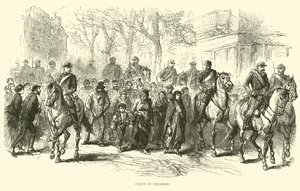 Groupe de prisonniers, avril 1871 - English School