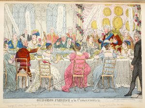 Pêche au goujon à la serre, pub. 1811 - English School