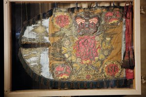 Guidon des 21e Dragons Légers du Marquis de Granby, vers 1760 - English School