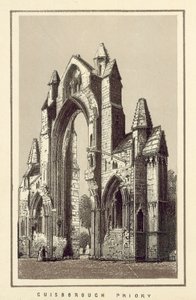 Prieuré de Guisborough (lithographie) - English School