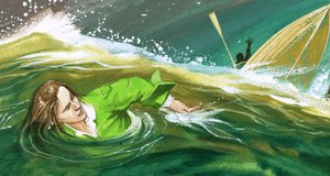 Gulliver naufragé - English School
