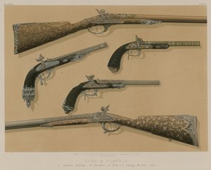 Fusils et pistolets - English School