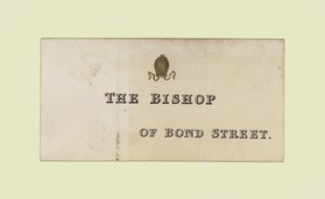 Armurier, William Bishop, carte de visite - English School