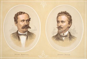 Gustav Nachtigal et Gerard Rohlfs, illustration de l