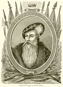 Gustave Vasa--Un type royal - English School