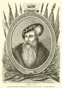 Gustave Vasa (gravure) - English School