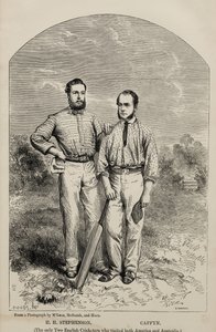 H.H. Stephenson et William Caffyn (impression)