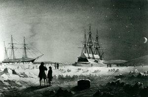 HMS Assistance et Pioneer en quartiers d