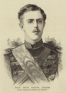 HRH Oscar Gustave Adolphe (gravure)