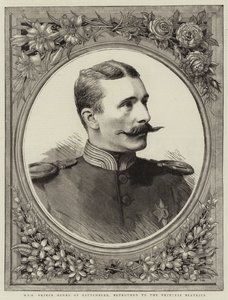 S.A.S. le prince Henry de Battenberg, fiancé à la princesse Béatrice - English School