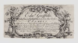 Mercerie, Edward Griffitts, carte de visite - English School
