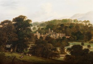 Haddon Hall, 1855 - English School