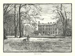 Ham House (gravure) - English School