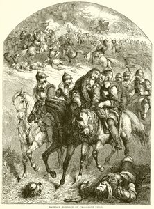 Hampden blessé à Chalgrove Field - English School