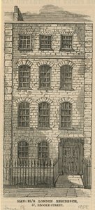 Résidence londonienne de Handel, 57 Brooke Street - English School