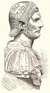Hannibal, illustration de History of Rome par Victor Duruy, publiée en 1884 - English School