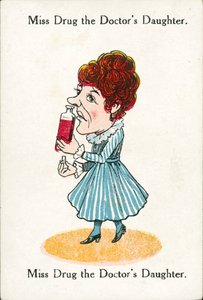 Familles Heureuses, vers 1920 : Mlle Drug, la fille du docteur
