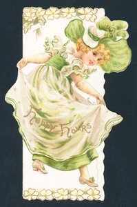 Heures heureuses, Carte de Noël - English School