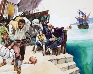 Scène de port - English School