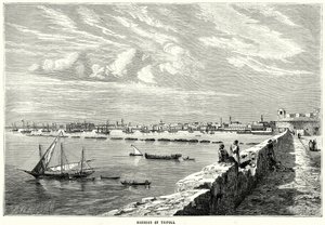 Port de Tripoli (gravure) - English School