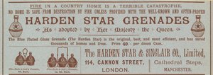 Harden Star Granades, publicité - English School