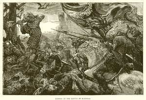 Harold à la bataille de Hastings