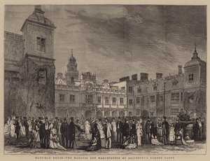 Hatfield House, la garden-party du marquis et de la marquise de Salisbury - English School