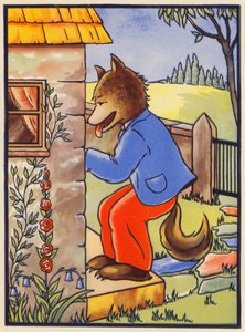 Il arrive au cottage - English School