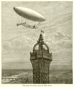 Il dirigea son ballon autour de la tour Eiffel - English School